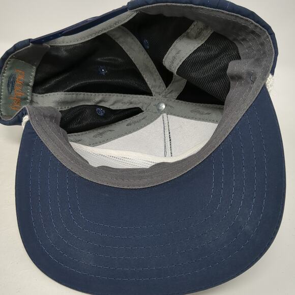 Fishpond Snapback Rope Hat Blue One Size Adjustable Embroidered Outdoor - Picture 7 of 9